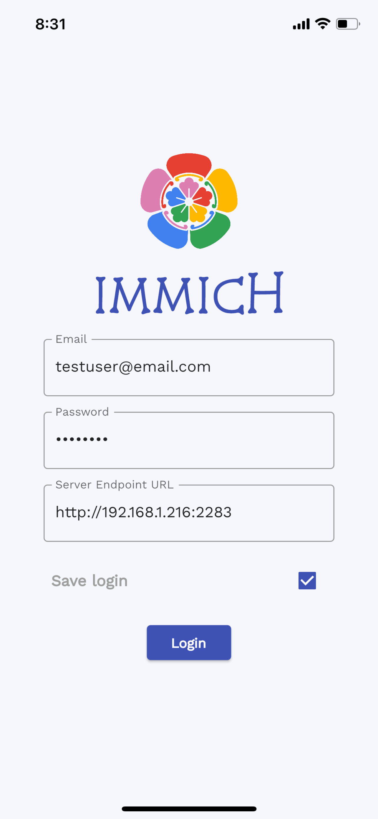 Login With Custom URL